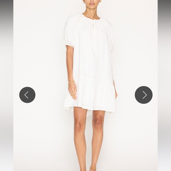 Brochu Walker Bree Dress 100% Linen Reversible - Picture 12 of 13